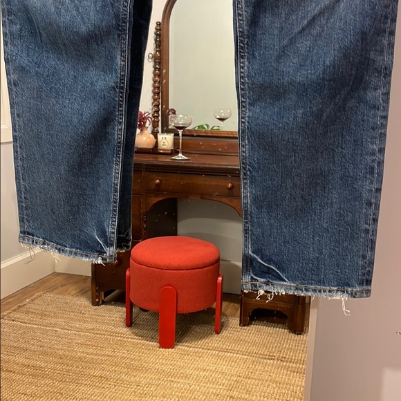 Agolde Riley Long in Indigo - Picture 3 of 5